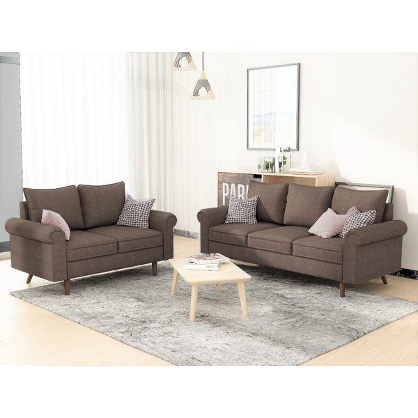 Wrought Studio Cyr 2 Piece Living Room Set & Reviews Wayfair